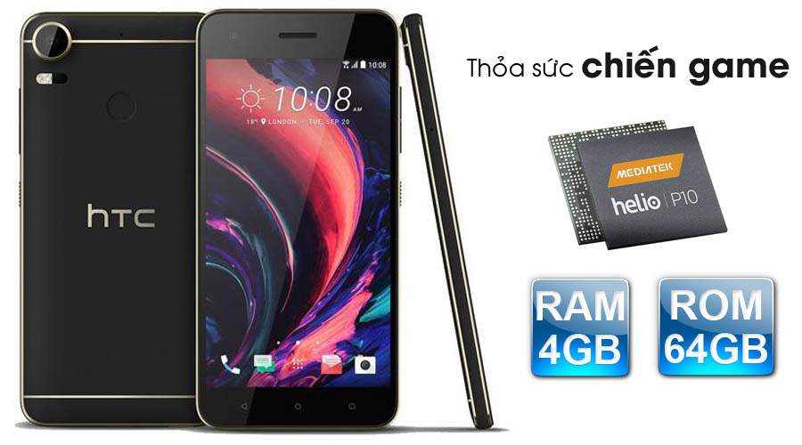Điện thoại HTC Desire 10 Pro