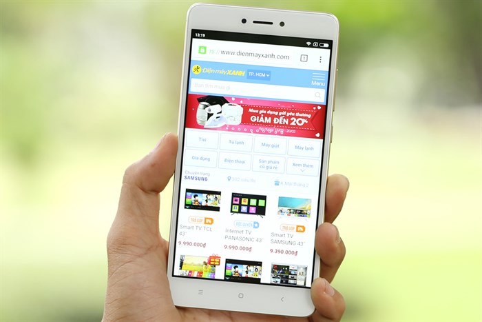 Điện thoại Xiaomi Redmi Note 4 Màu Vàng đồng