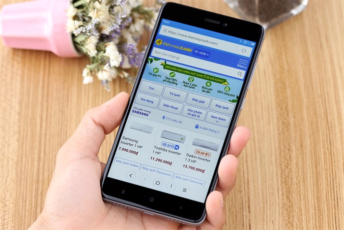 Điện thoại Xiaomi Redmi Note 4 Màu Xám