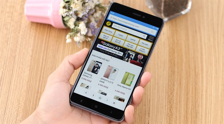 Điện thoại Xiaomi Redmi Note 4 Màu Xám