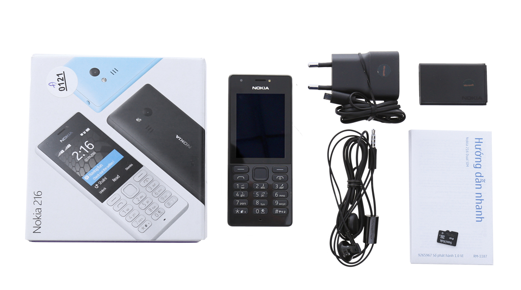 Bộ sản phẩm gồm: Hộp, Pin, Sạc, Tai nghe, Sách hướng dẫn, Thẻ nhớ ( 8GB )