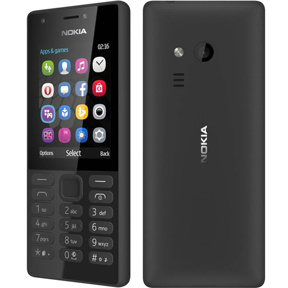 Điện thoại Nokia 216 Màu Đen