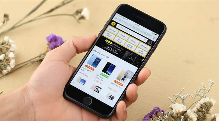 Điện thoại iPhone 7 256GB Màu Đen bóng