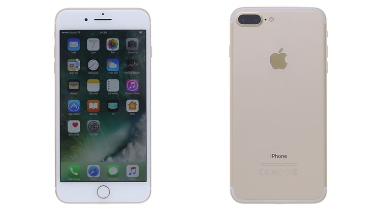 Điện thoại iPhone 7 Plus 256GB Màu Vàng đồng