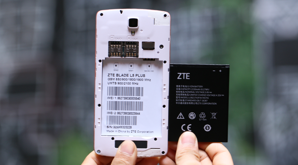 Điện thoại ZTE Blade L5 Plus