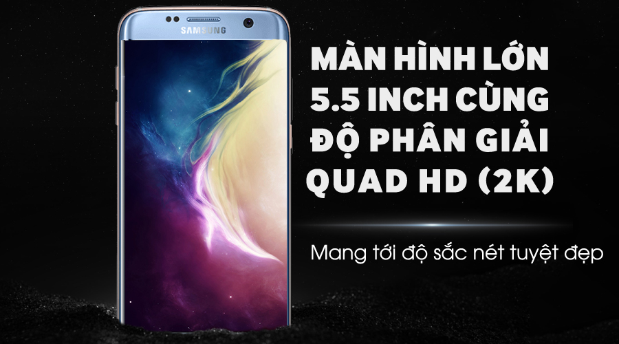 Điện thoại Samsung Galaxy S7 Edge (Xanh Coral)