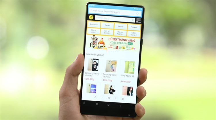 Điện thoại Xiaomi Mi MIX (6GB/256GB) Màu Đen