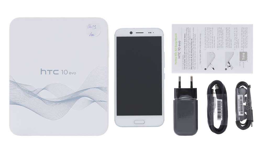 Bộ sản phẩm gồm: Hộp, Tai nghe, Sách hướng dẫn, Cáp, Cây lấy sim