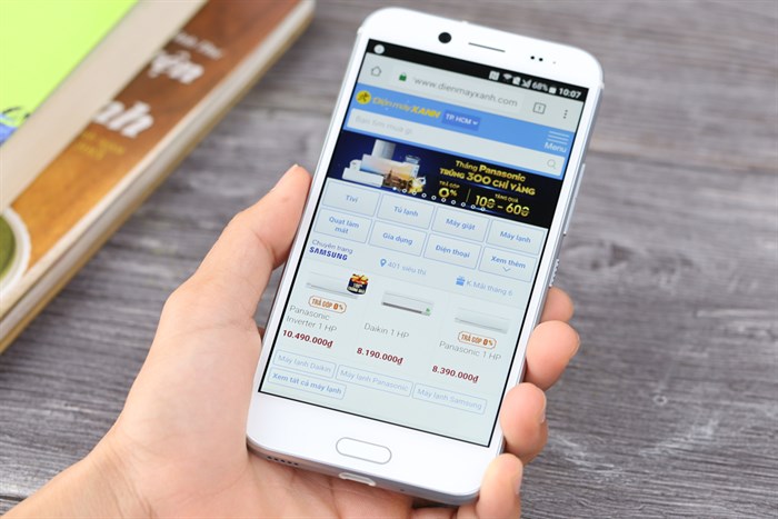 Điện thoại HTC 10 Evo Màu Bạc