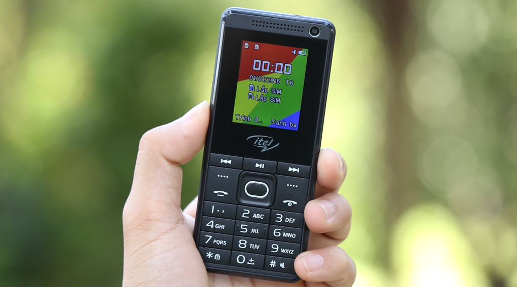 Điện thoại Itel it2180 Màu Xanh đen