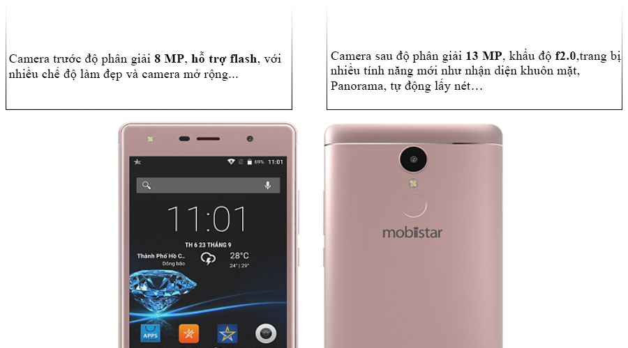 Điện thoại Mobiistar Prime X1