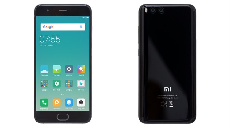 Điện thoại Xiaomi Mi 6 Màu Đen