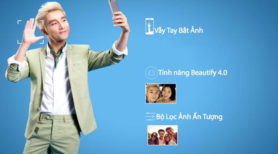 Điện thoại OPPO F1s màu Đen