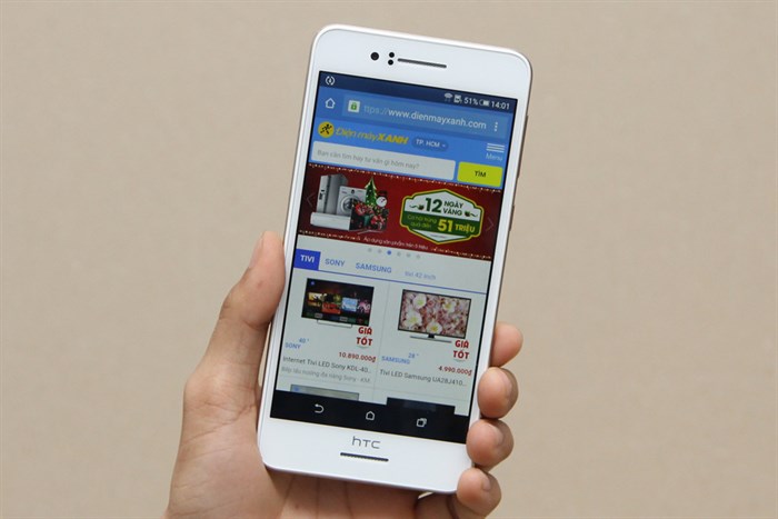 Điện thoại HTC Desire 728G LTE Màu Trắng