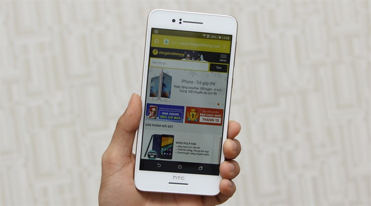 Điện thoại HTC Desire 728G LTE Màu Trắng