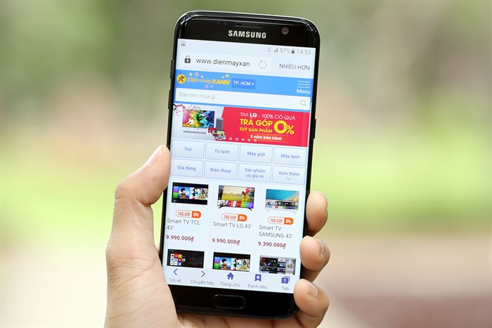 Điện thoại Samsung Galaxy S7 Edge Black Pearl (Đen Ngọc Trai)