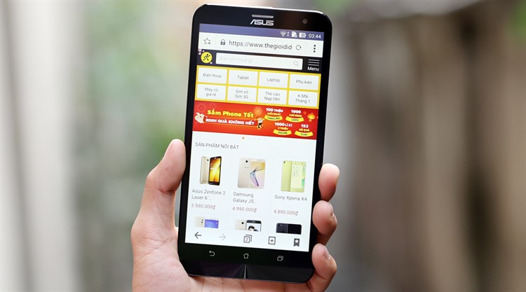 Điện thoại Asus Zenfone 2 Laser 6" ZE601KL