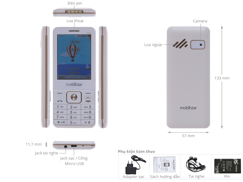 Mobiistar B821