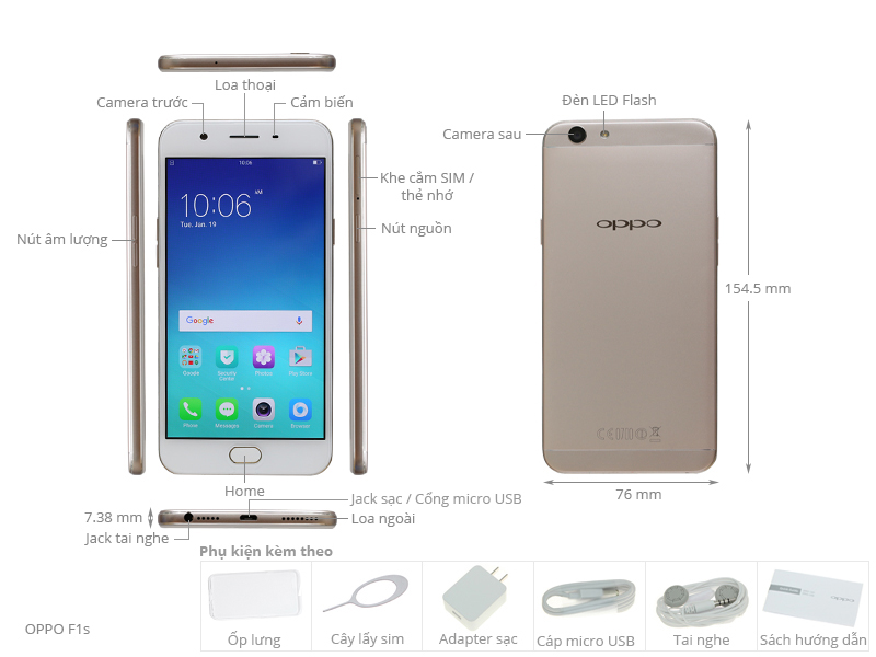 OPPO F1s [17] 64GB