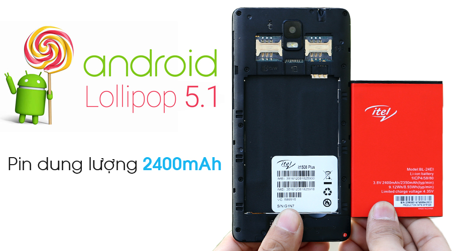 Điện thoại Itel it1508 Plus