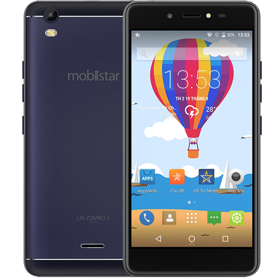 Điện thoại Mobiistar Lai Zumbo J 2017 Màu Đen