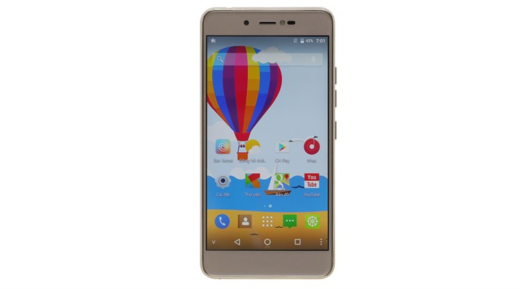 Điện thoại Mobiistar Lai Zumbo J 2017 Màu Vàng đồng