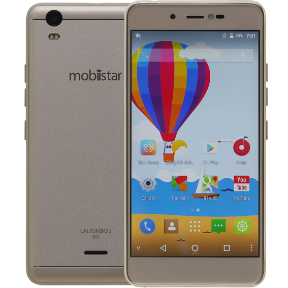 Điện thoại Mobiistar Lai Zumbo J 2017 Màu Vàng đồng