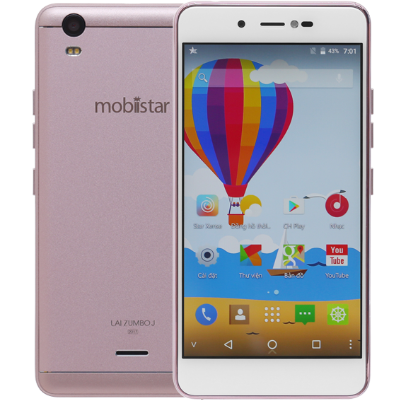 Điện thoại Mobiistar Lai Zumbo J 2017 Màu Hồng