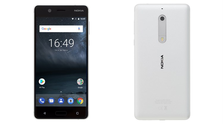Điện thoại Nokia 5 Màu Bạc