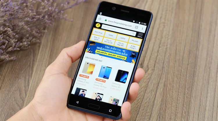 Điện thoại Nokia 5 Màu Xanh Dương