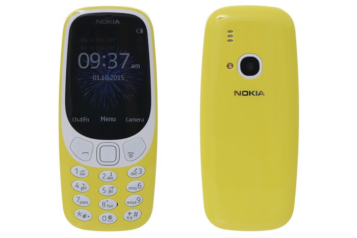 Điện thoại Nokia 3310 Màu Vàng
