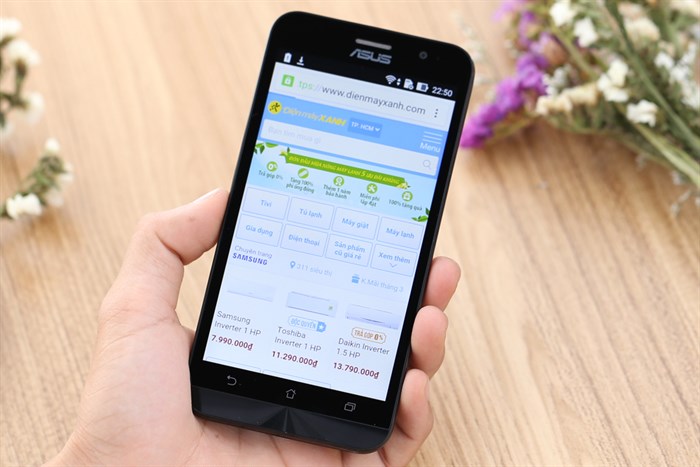 Điện thoại Asus Zenfone 2 Go ZB500KG Màu Đen