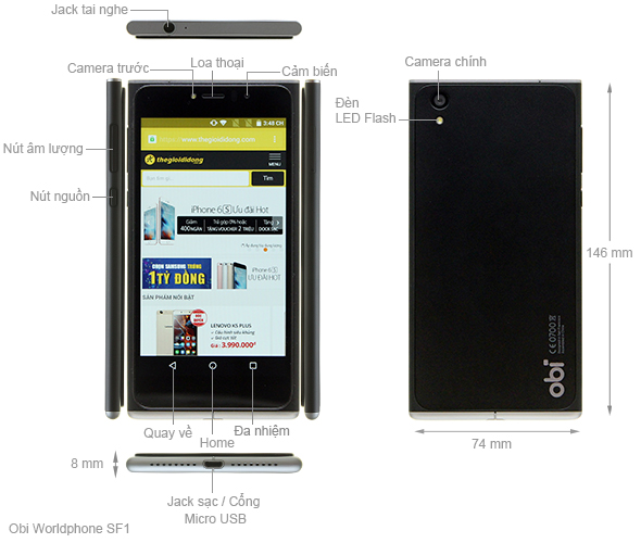 Obi Worldphone SF1 2GB