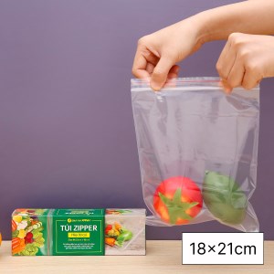Túi zipper đựng thực phẩm Bách hóa XANH 21 x 18cm