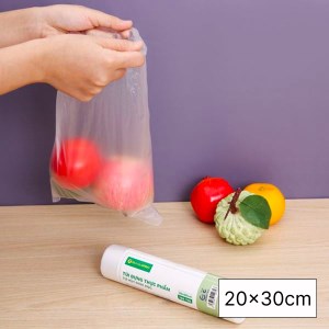 Túi đựng thực phẩm tự hủy sinh học Bách hóa XANH 20 x 30 cm (120 túi)
