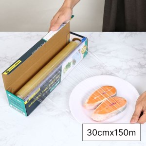 Màng bọc thực phẩm cao cấp PVC Bách hóa XANH 30cm x 150m