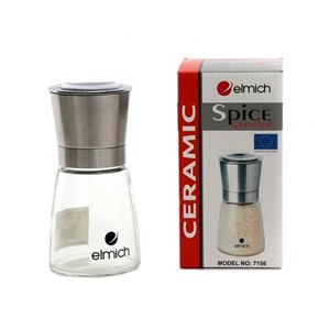 Lọ xay tiêu thủy tinh tròn Elmich EL7156