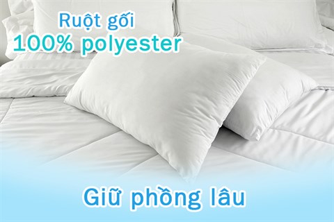Ruột gối làm từ 100% polyester