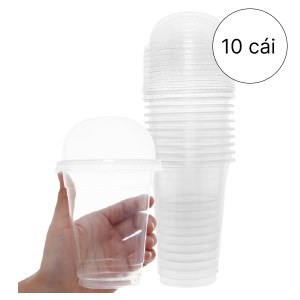 Ly nhựa nắp cầu Bách Hoá Xanh HNFPP 500ml (10 cái)