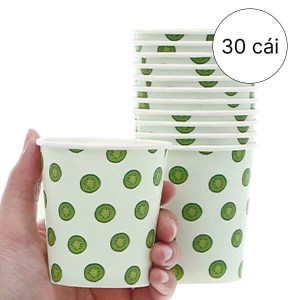 Ly giấy màu Casavi 6oz 180ml (30 cái)