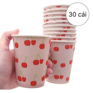 Ly giấy màu Casavi 9oz 270ml (30 cái)