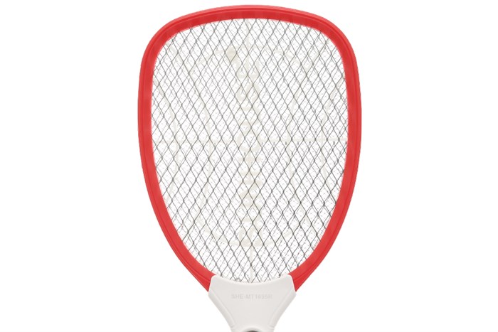 Vợt muỗi Sunhouse SHE-MT1695R Màu Trắng - Đỏ