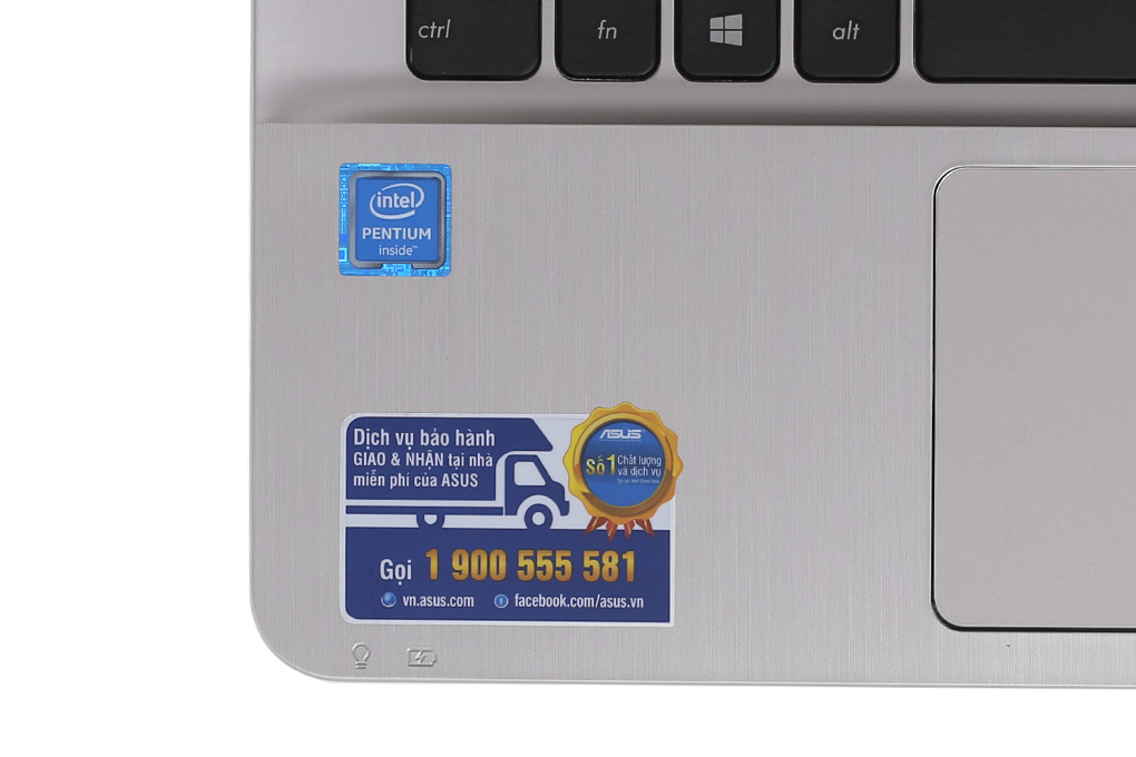 Laptop Asus X441NA N4200/4GB/500GB/Win10/(GA070T) Màu Đen