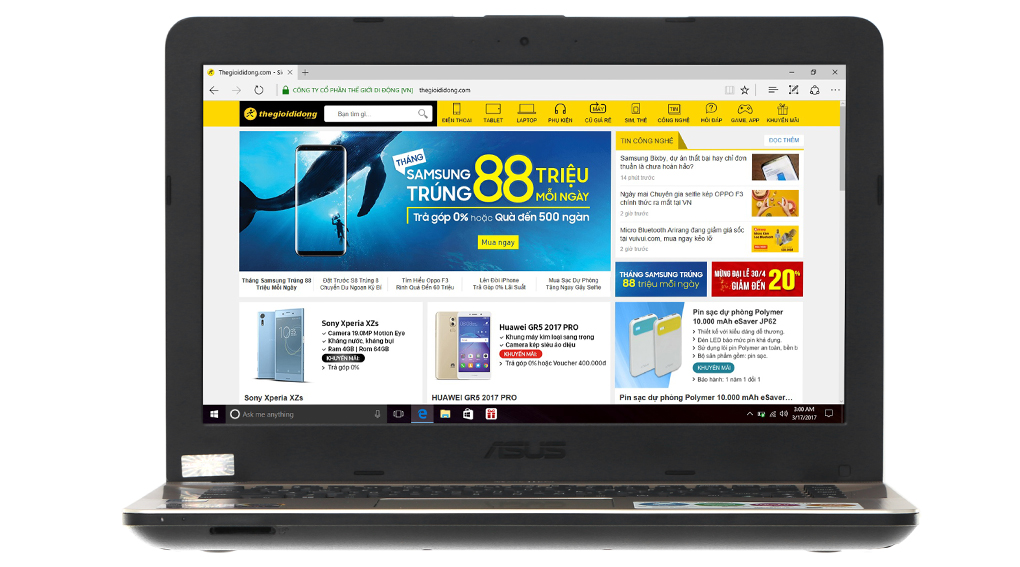 Laptop Asus X441NA N4200/4GB/500GB/Win10/(GA070T)