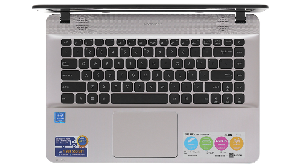 Laptop Asus X441NA N4200/4GB/500GB/Win10/(GA070T)