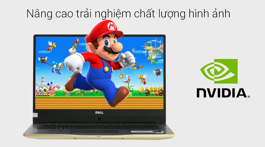 Laptop Dell Inspiron 7460 i7 7500U/8GB/128GB+1TB/2GB 940MX/Win10/(338KP1)