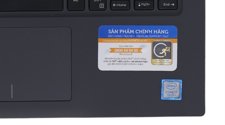 Laptop Dell Inspiron 7460 i7 7500U/8GB/128GB+1TB/2GB 940MX/Win10/(338KP1)