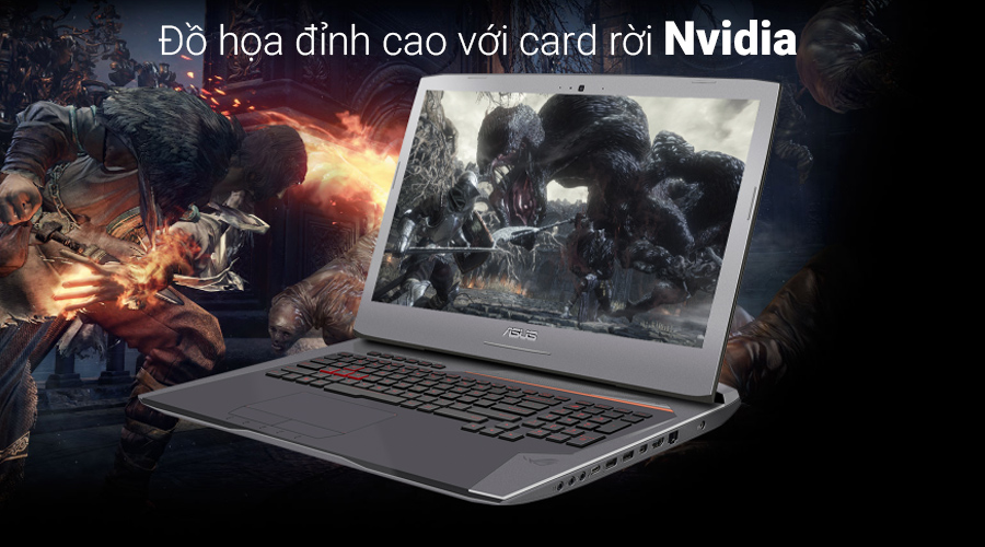 Laptop Asus G752VS i7 6820HK/32GB/1TB+512GB/8GB GTX1070/Win10/(GC175T)