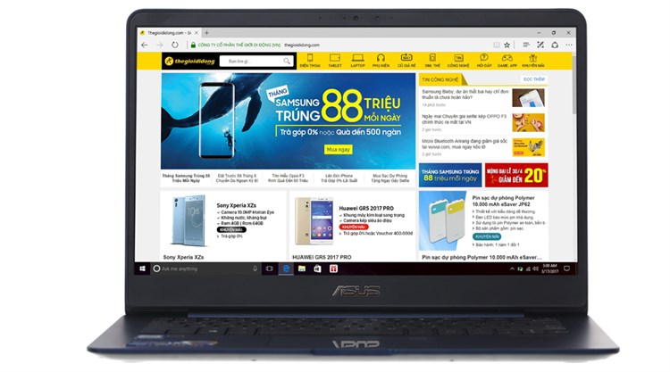 Laptop Asus UX430UA i5 7200U/4GB/256GB/Win10/(GV126T) Màu Xanh Dương