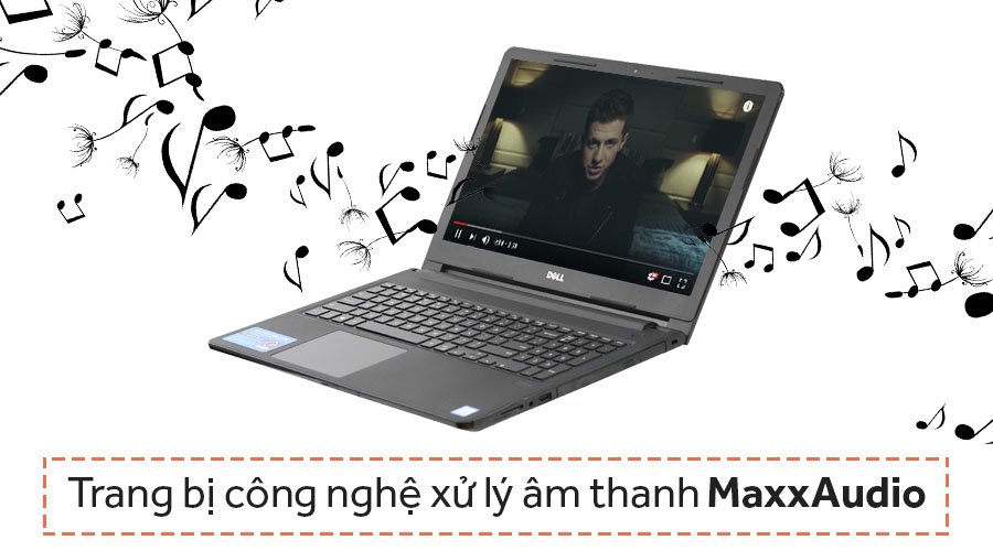 Laptop Dell Vostro 3568 i5 7200U/4GB/1TB/Win10/(XF6C611)